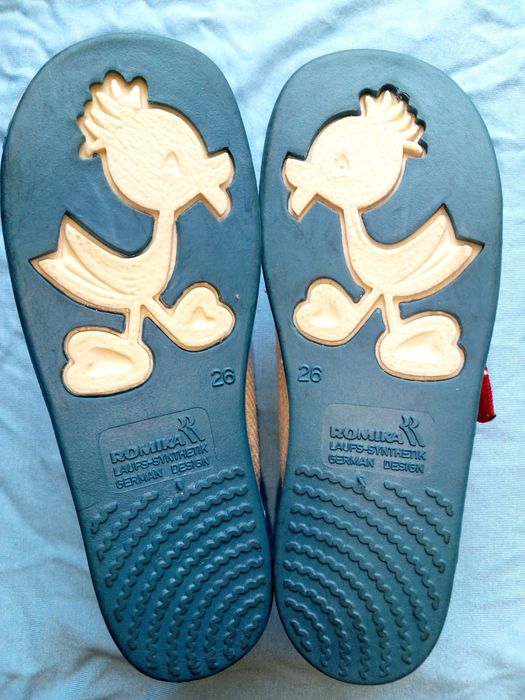 Детски обувки с лепенки