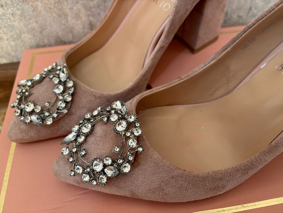 Туфли замша 38рр