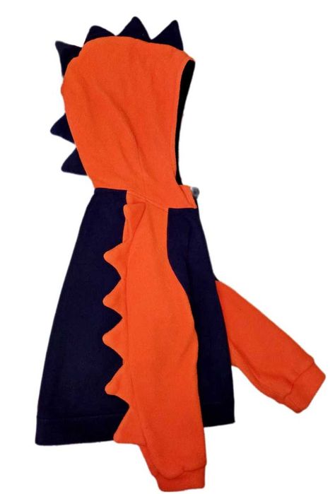 Флисовая кофта-динозаврик, для мальчика