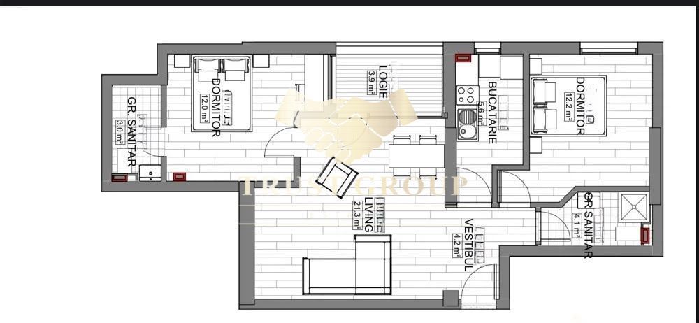 Apartament 3 camere | Bloc Boutique | 2026