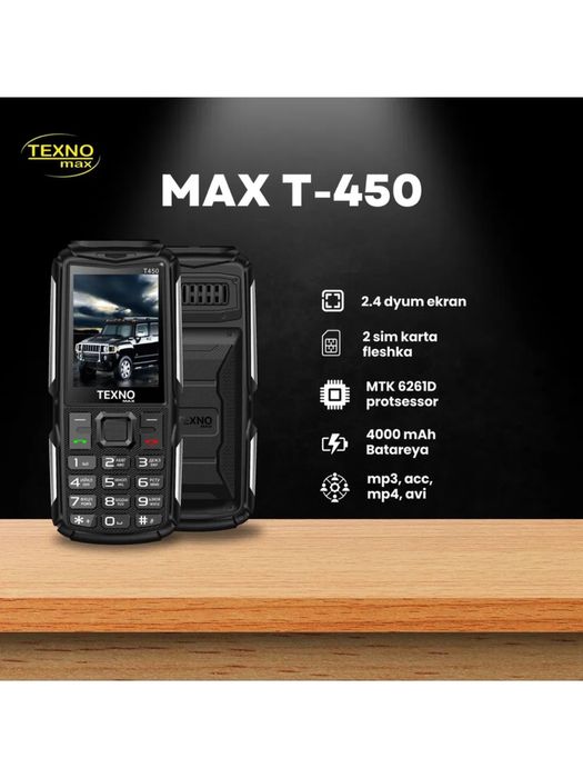Arzon telefon TEXNO MAX T450
