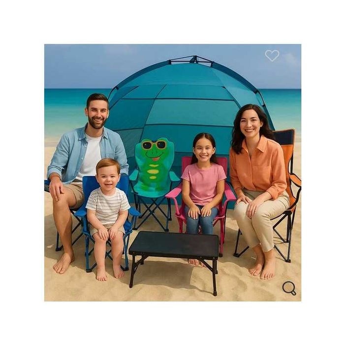 Алуминиева сгъваема маса Mercado Trade, Черна