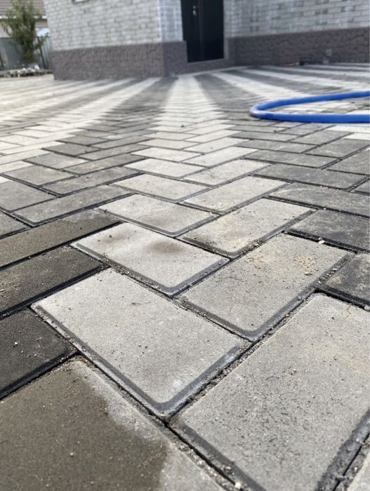 Укладка брусчатки