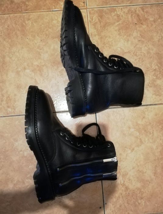 Ghete Zara piele mar 40