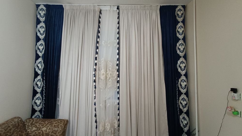 Zamonaviy yangi parda