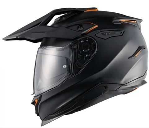 МОТО адвенчър каска NEXX Y.TRAVL PLAIN black ново