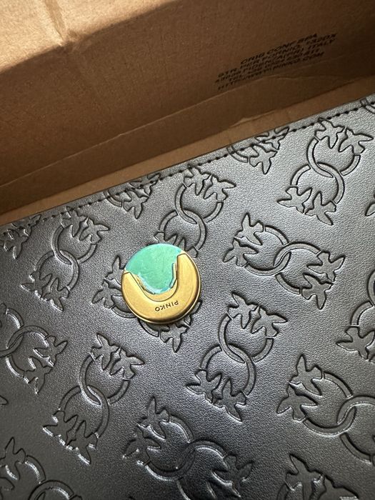 PINKO Love One Classic Dc – оригинална кожена чанта | НОВА | Код: 106