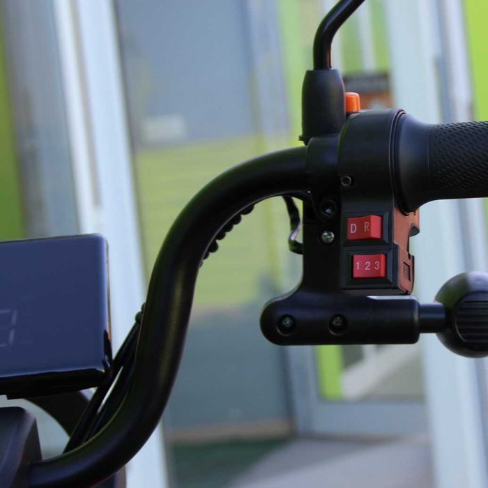 Двуместна електрическа триколка MaxMotors Pudding 1800W-48V-20Ah