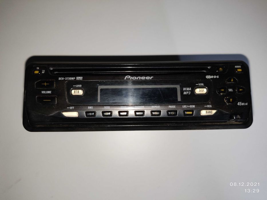Radio CD, mp3, wma player Pioneer, 4*45W