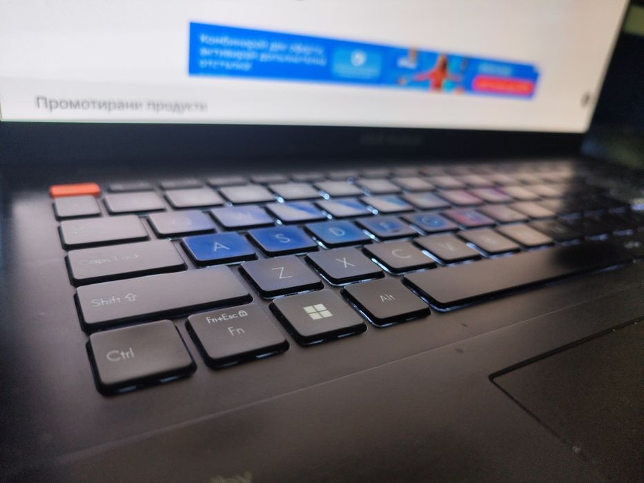 Лаптоп ASUS VivoBook Pro 16X, i9-13980HX, NVIDIA GeForce RTX 4060 8GB