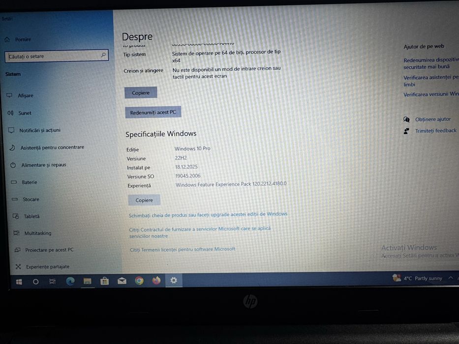 Vand laptop birou Hp