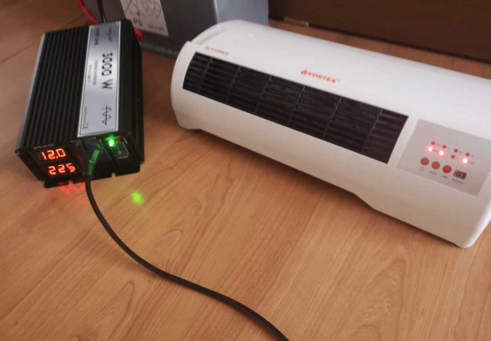 Invertor sinus pur 12V/24V panouri solare rulota duce orice aparat