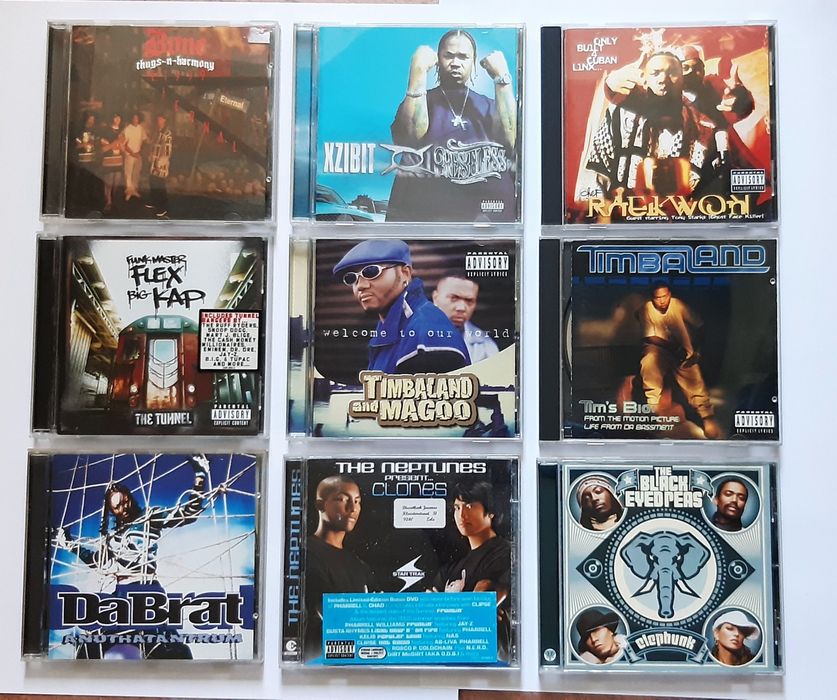 Cd originale cu muzica rap și rnb