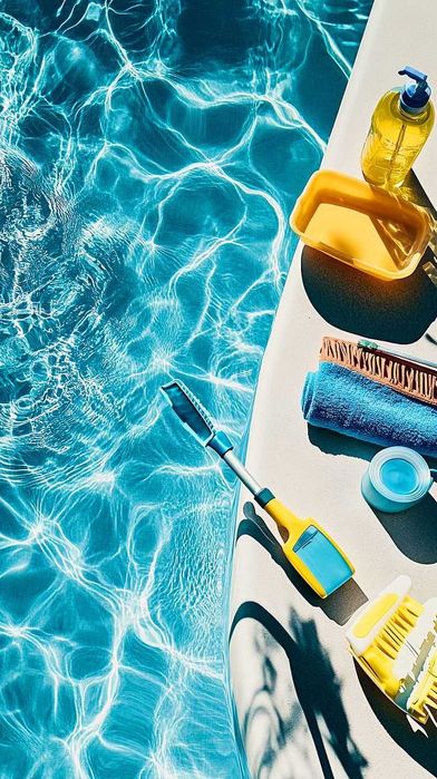 Чистка бассейна,Уход за водой,Бассейн,Обслуживание бассейна