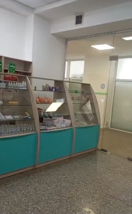 Витринный шкаф для Аптеки