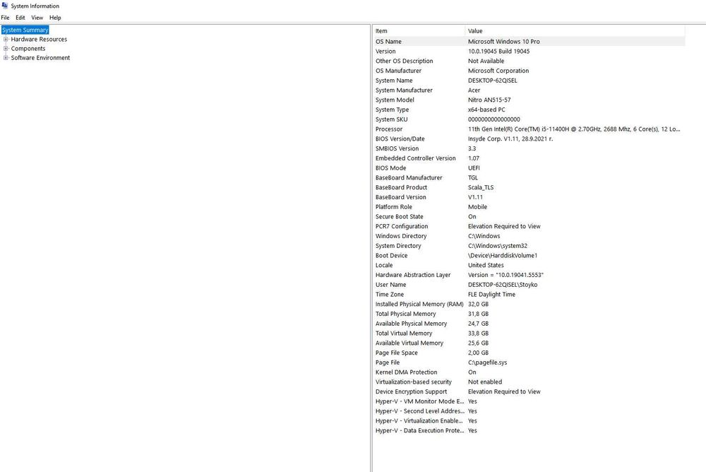 Acer Nitro 5 RTX 3050
