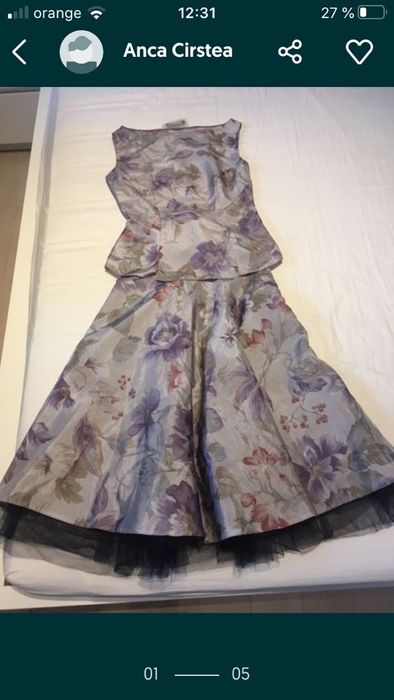 tinuta Agnes Toma foarte eleganta