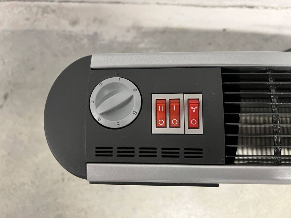 Електрическа печка  с вентилатор и термостат