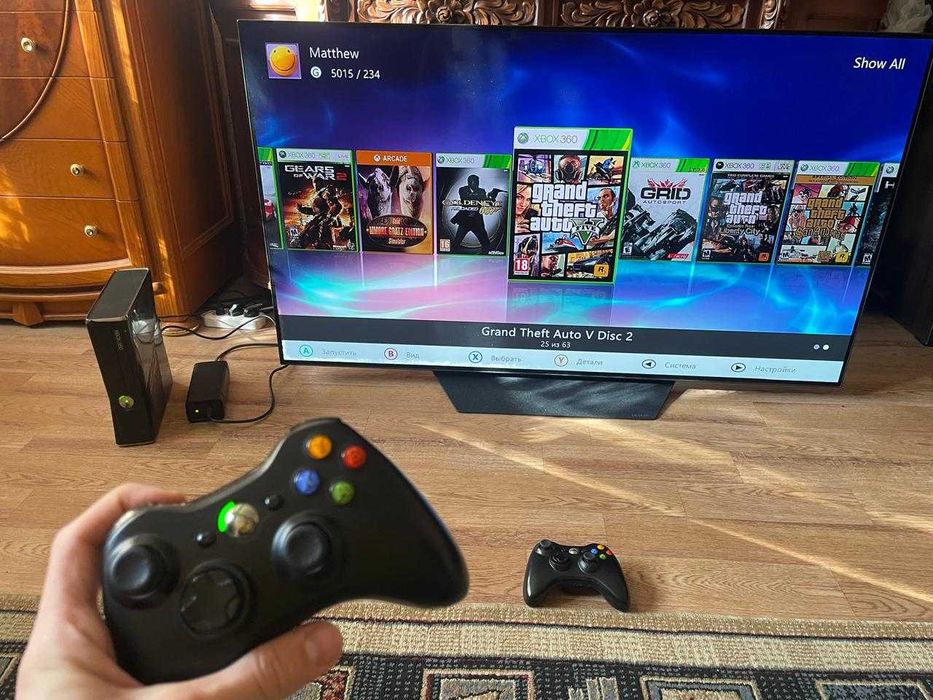 Xbox 360 Freeboot 2 геймпада