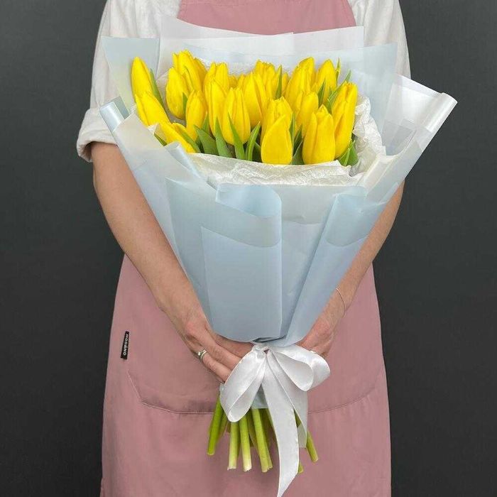 Букеты тюльпанов