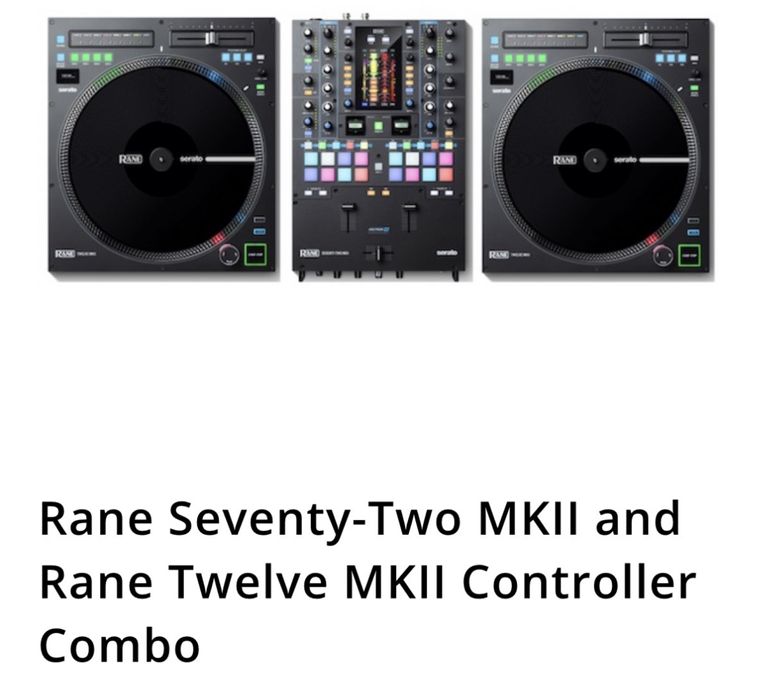 Комплект DJ оборудования Rane 72 mkll / Twelve mkll Новый запечатан