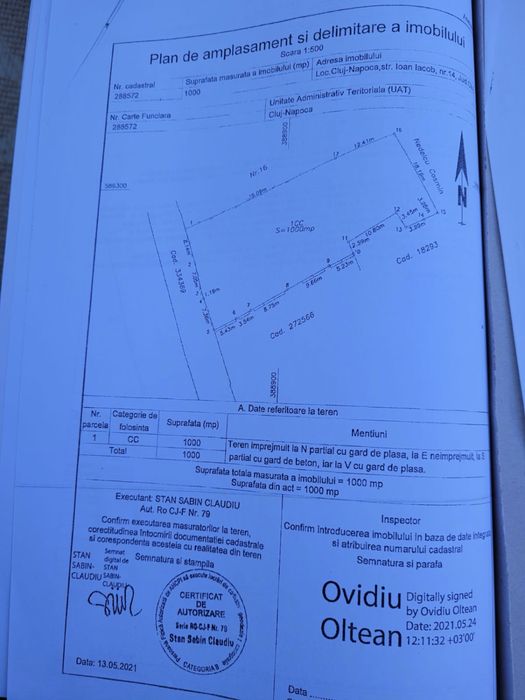Teren Intravilan Grigorescu