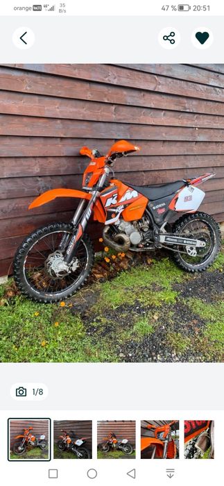 KTM EXC 200cc 2T