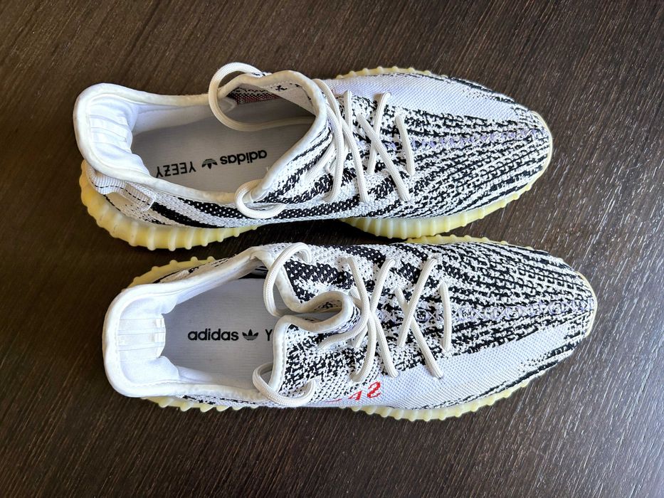 Adidas Yeezy Boost 350 Zebra CP9654 originali - mărime 46 2/3