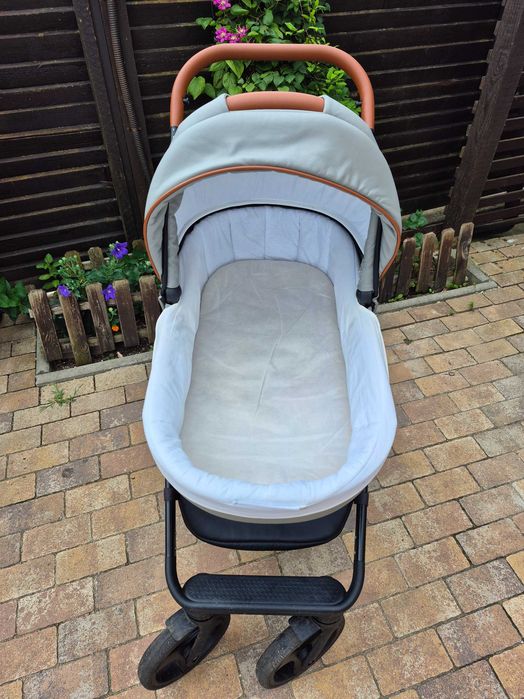 Cărucior 2 în 1 Krausman Topaz Lux Grey – 350 lei