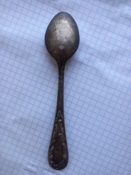 Ложка мельхиор старая
