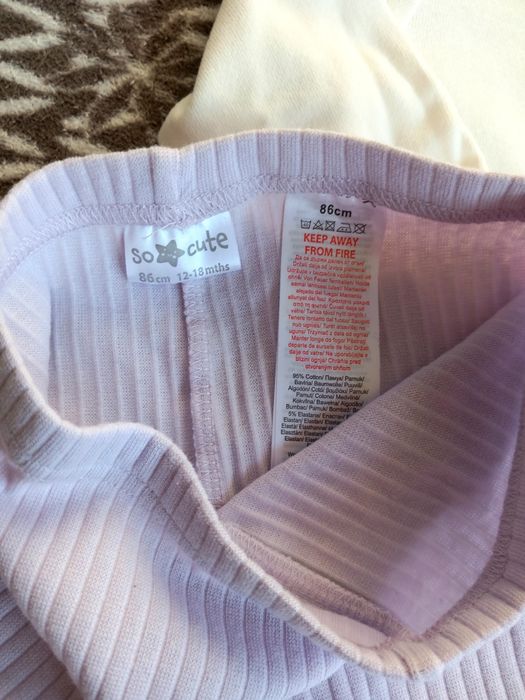 Set nou  2 piese fetita 86/92