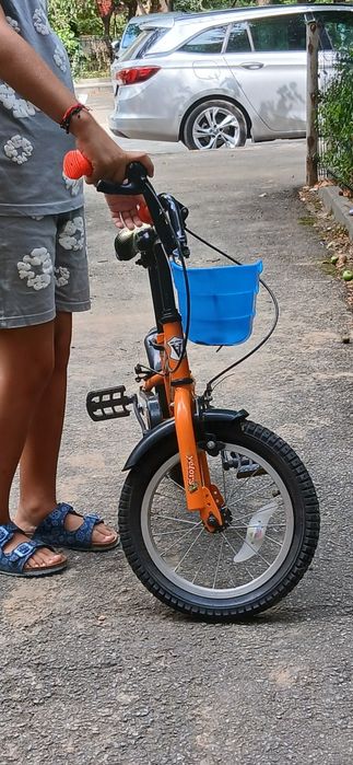 Bicicleta copii , culoare portocalie, unisex