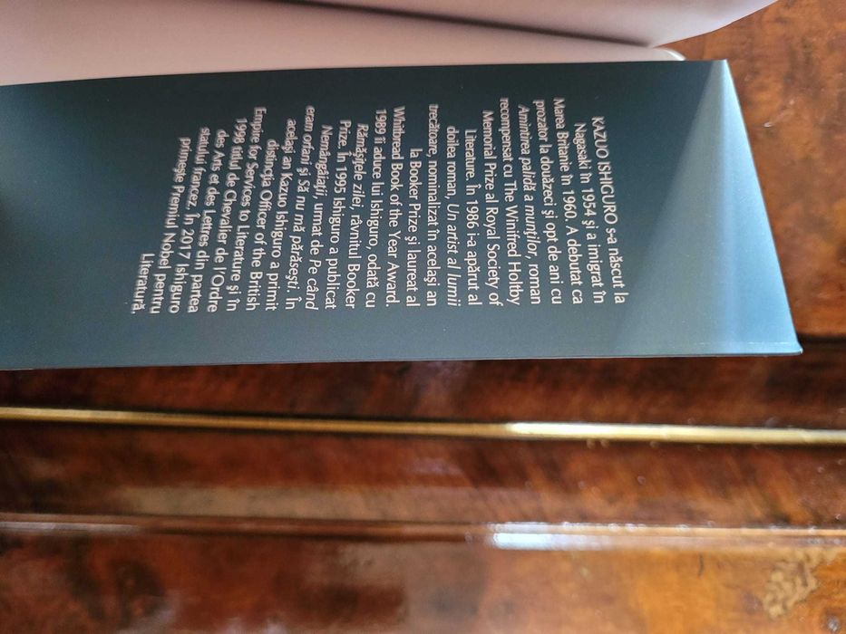 roman Nemangaiatii de Kazuo Ishiguro