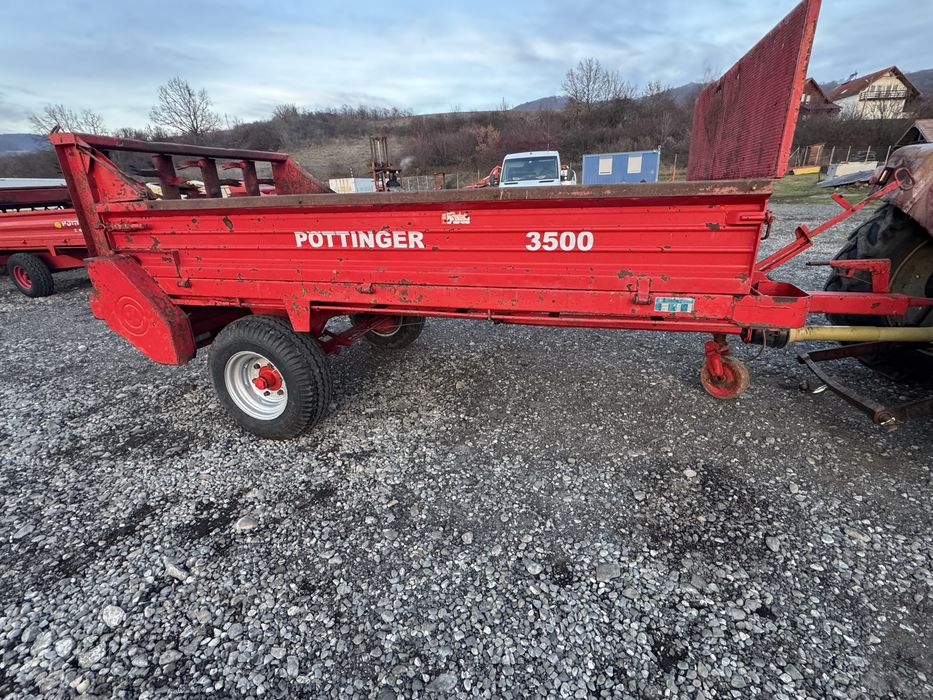 Pottinger 3500 cu aruncatoare Vertical-piese originale-mig de gunoi