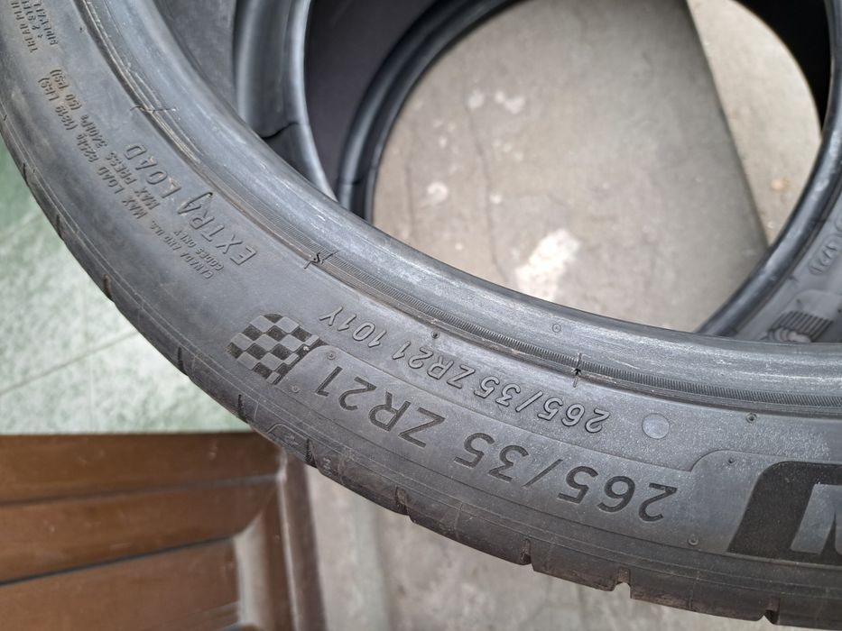 2 anvelope 265/35 R21 Michelin TO