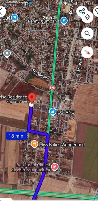 De vânzare teren intravilan  Cumpăna zona Betty ice cream