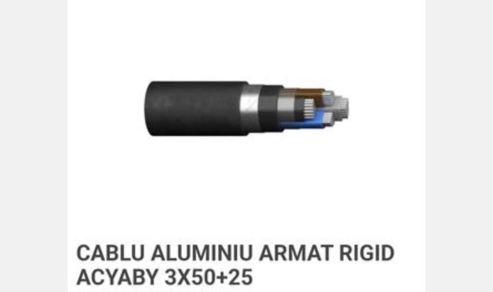 Vând cablu ACYABY 3x50+25mmp