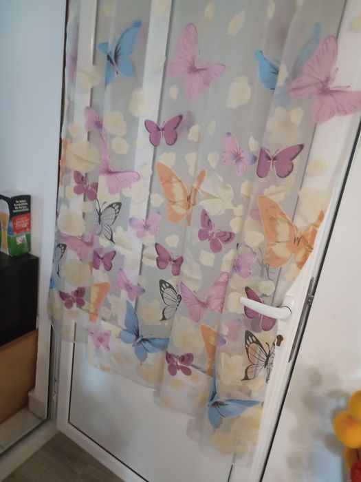 Perdele dormitor și bucatarie