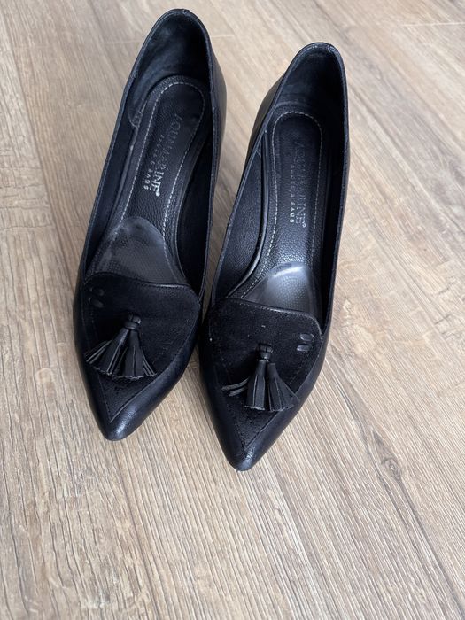 Дамски кожени обувки Aquamarine