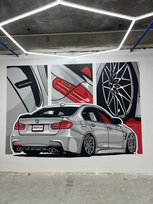 Художник роспись стен мурал дизайнер