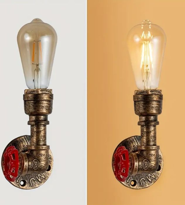 Lampa si aplica steampunk