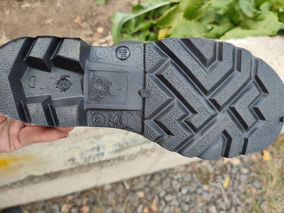 Сапоги резиновые