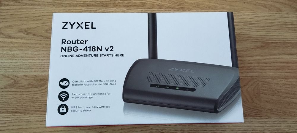 Рутер Zyxel nbg-418