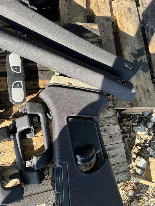 Черни сенници с дръжки таван за Ауди а6 С7