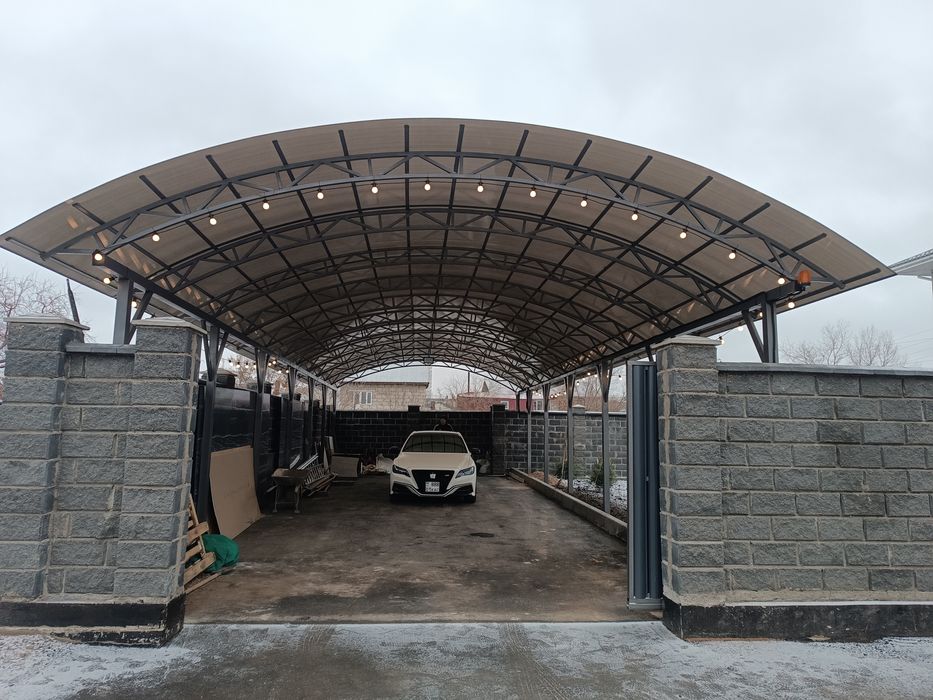 Сварка сварщик навесы