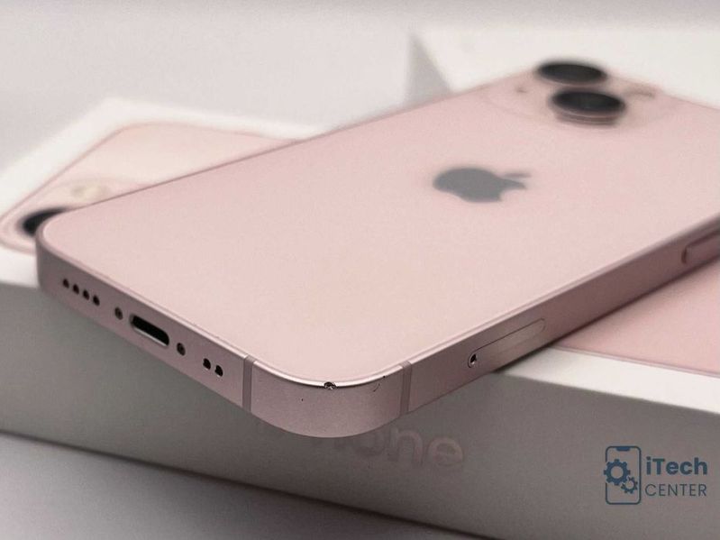 iPhone 13 mini, 128GB, Pink, 100% батерия, ОТЛИЧЕН, 1г. ГАРАНЦИЯ!