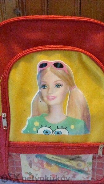 Ученически раници - различни модели- с кученце, Барби и други