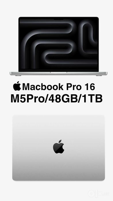 Macbook Pro 16 M5Pro/48GB/1TB/Silver