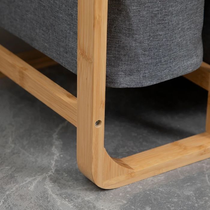 Кош за пране Homcom , 3 отделения, бамбук, 50x32x69.7см

Очаквана дост