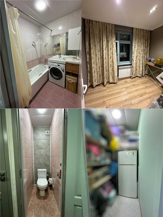 Продается своя квартира 4/5/5 Тузель 2. С ремонтом и мебелью